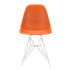 Eames Chair in DSR Plastic / White Base