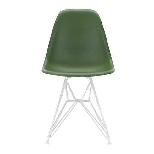 Eames Chair in DSR Plastic / White Base
