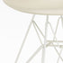 Eames Chair in DSR Plastic / White Base