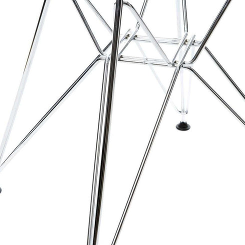 Cadeira Eames DSR em Plástico / Base Cromada