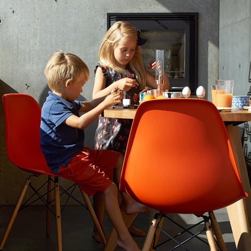 Eames Chair in DSW Plastic / Golden Maple