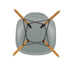 Eames Chair in DSW Plastic / Golden Maple