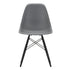 Eames Chair in DSW Plastic / Black Maple Base