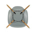 Eames Chair in DSW Plastic / Ash Base