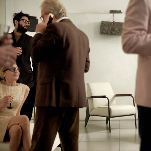 Poltrona Fauteuil De Salon Prouvé