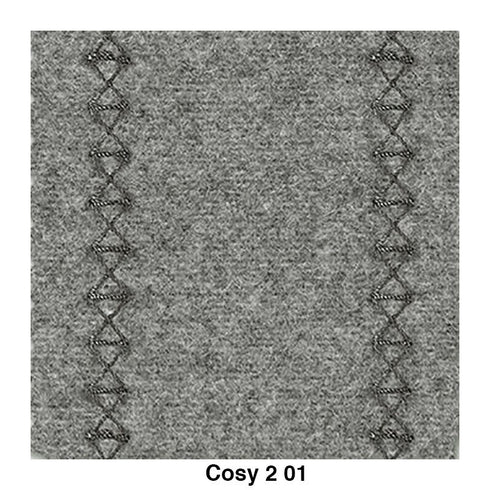 Cadeira de Lounge Grand Repos & Otomano / Tecido