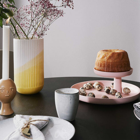 Herringbone/Ribbed Jar