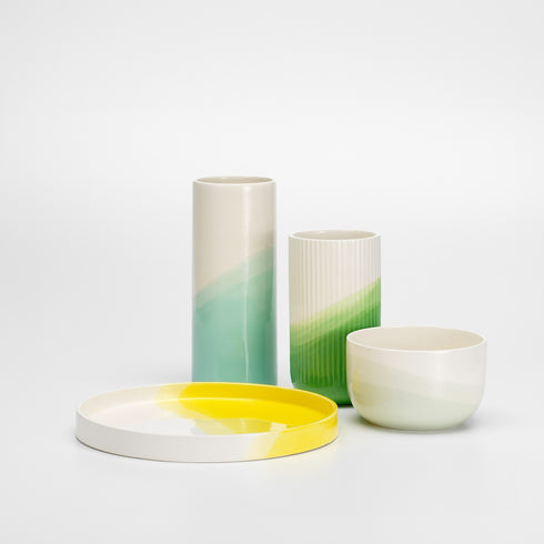 Plain Herringbone Vase