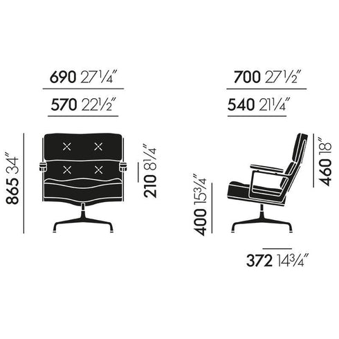 Lobby ES 108 Cadeira de Conferência