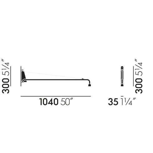 Candeeiro de Parede Petite Potence