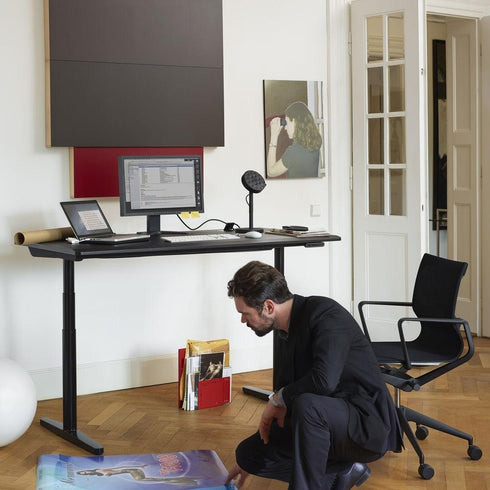 Cadeira de Escritório Physix / Base Preta Profunda