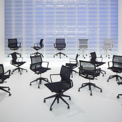 Cadeira de Escritório Physix / Base Preta Profunda