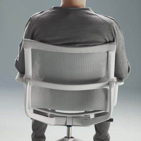 Cadeira de Escritório Physix / Base Cinza Suave