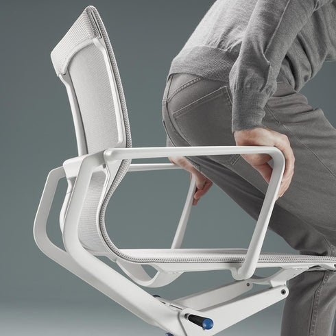 Cadeira de Escritório Physix / Base Cinza Suave