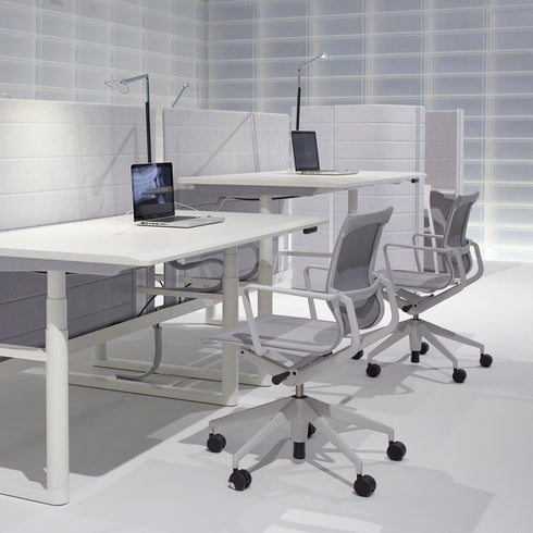 Cadeira de Escritório Physix / Base Cinza Suave