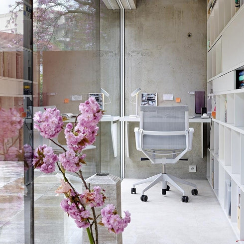 Cadeira de Escritório Physix / Base Cinza Suave