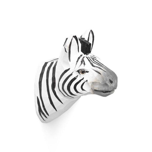 Animal Clothes Hooks Zebra
