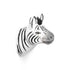 Animal Clothes Hooks Zebra
