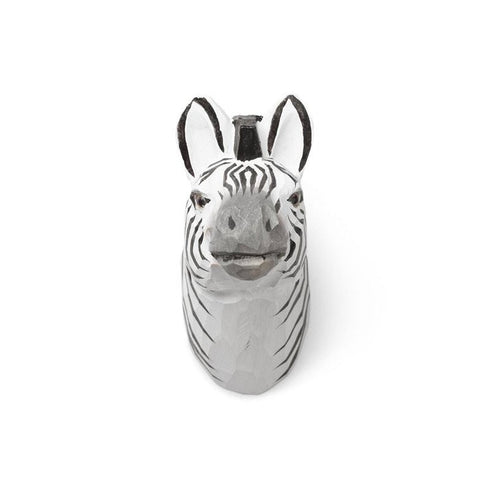 Animal Clothes Hooks Zebra