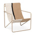 Desert Lounge Chair / Cashmere Frame