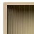 Haze Wall Cabinet Reeded Glass