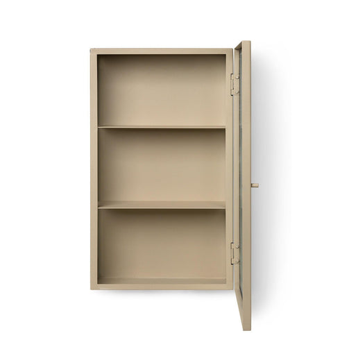 Haze Wall Cabinet Reeded Glass