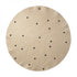 Jute Black Dots Carpet