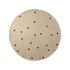 Jute Black Dots Carpet