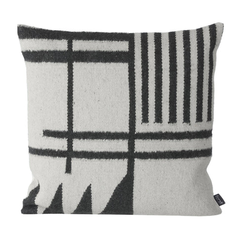 Kelim Black Lines Cushion