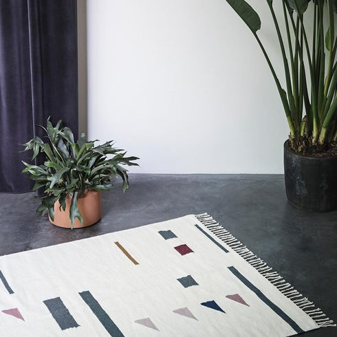 Kelim Colour Triangles Rug