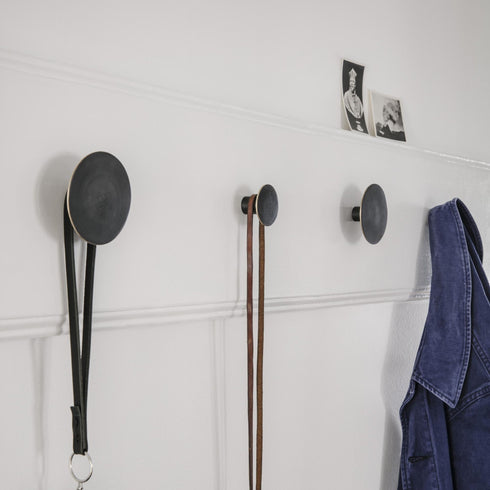 Black Brass Wall Hook