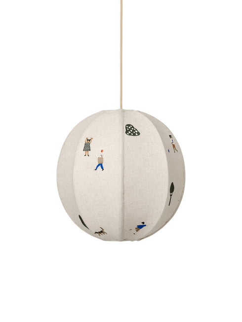 The Park Embroidered Lampshade