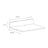 String System Media Shelf 58x47cm