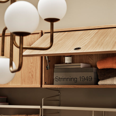 Wall Cabinet with Flap Doors 160x50x30cm