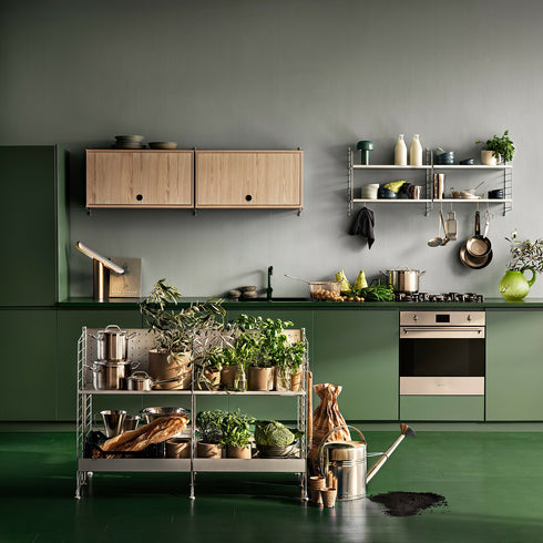 Wall Cabinet with Flap Doors 160x50x30cm