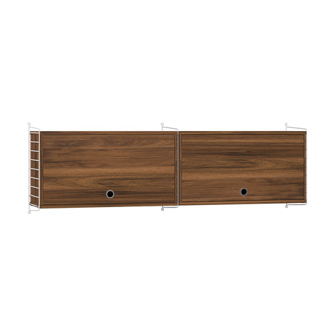 Wall Cabinet with Flap Doors 160x50x30cm