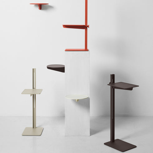 Museum Side Table / Height Adjustable