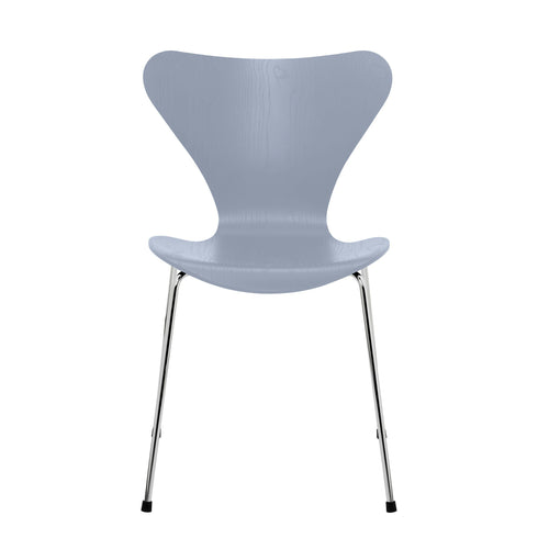 Serie 7™ Chair Coloured Veneer / Chromed Base