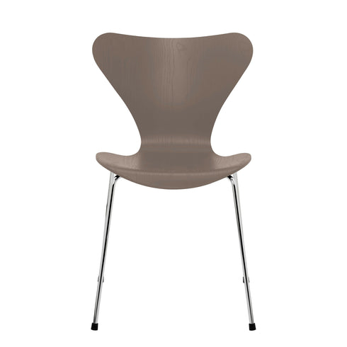 Serie 7™ Chair Coloured Veneer / Chromed Base