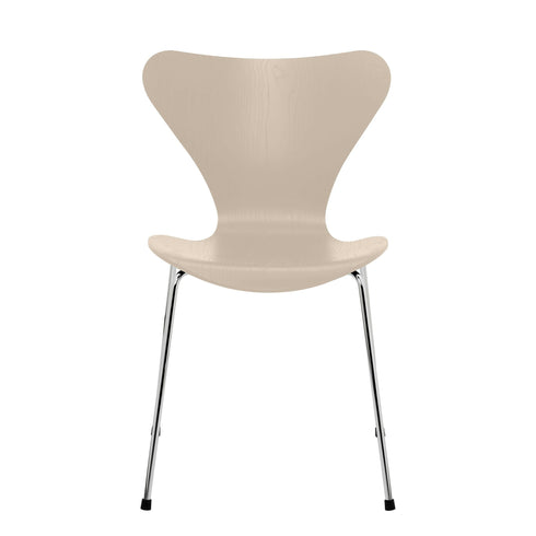 Serie 7™ Chair Coloured Veneer / Chromed Base