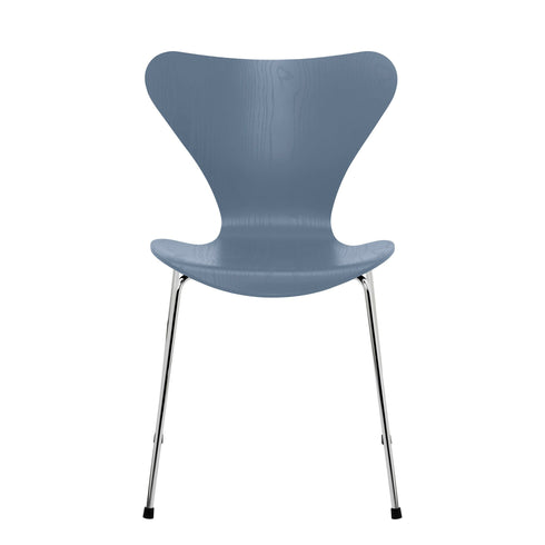 Serie 7™ Chair Coloured Veneer / Chromed Base