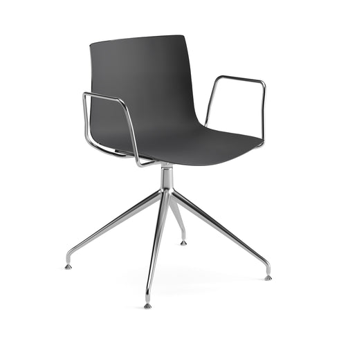 Catifa 46 Armchair Unicolour Swivel Star Base