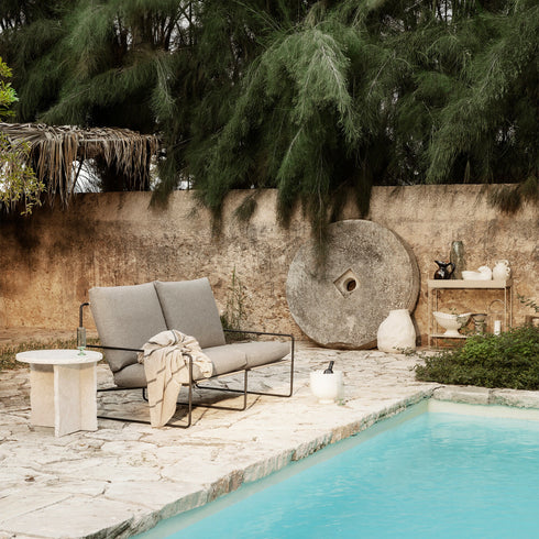 Mineral Marble Sculpture Table