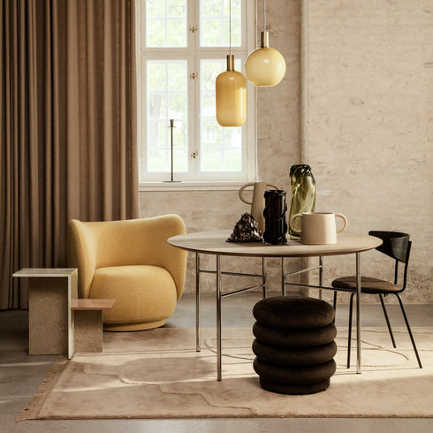 Pouf Round With 2 Levels