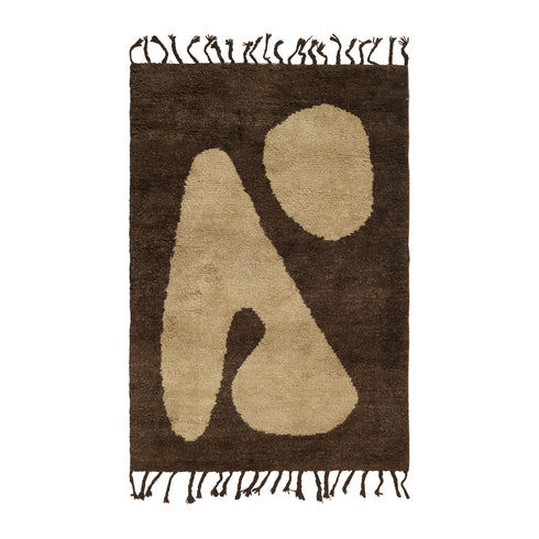 Abstract Wool Rug