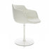 Flow Armchair With Central Leg