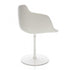 Flow Armchair With Central Leg