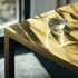 Tense Material Dining Table / Brass H 73cm