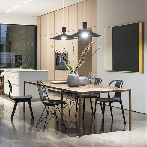 Tense Material Dining Table / Wood H 73cm