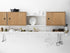 Kitchen M / Shelf With 2 Cabinets 180x75x30cm